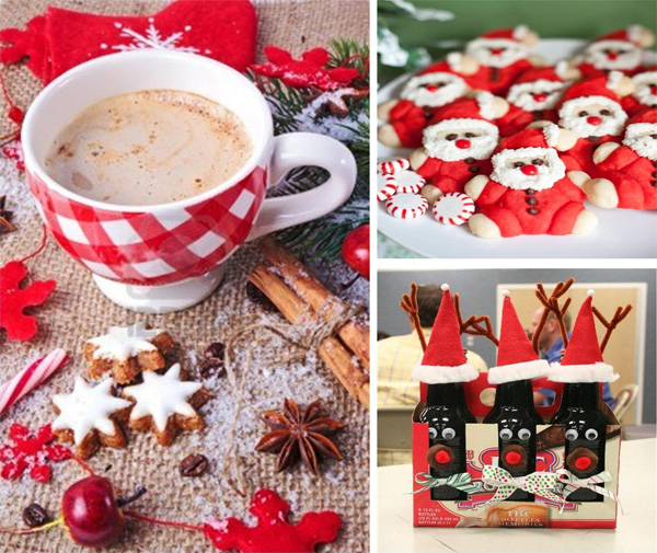 red and white christmas