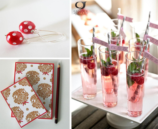 red and white christmas