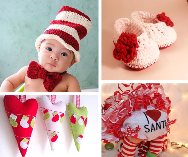 red and white christmas