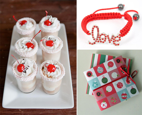 red and white christmas